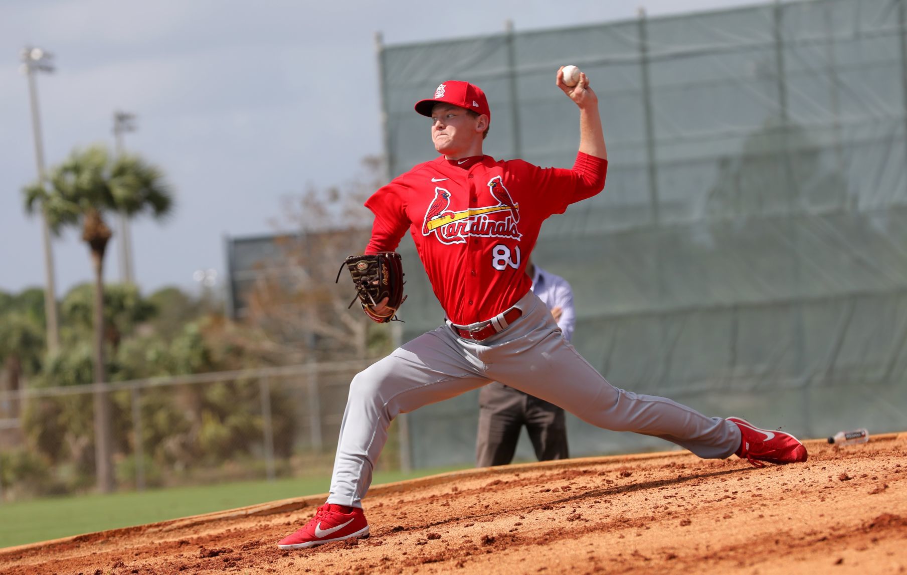 First official workout of Cardinals spring training